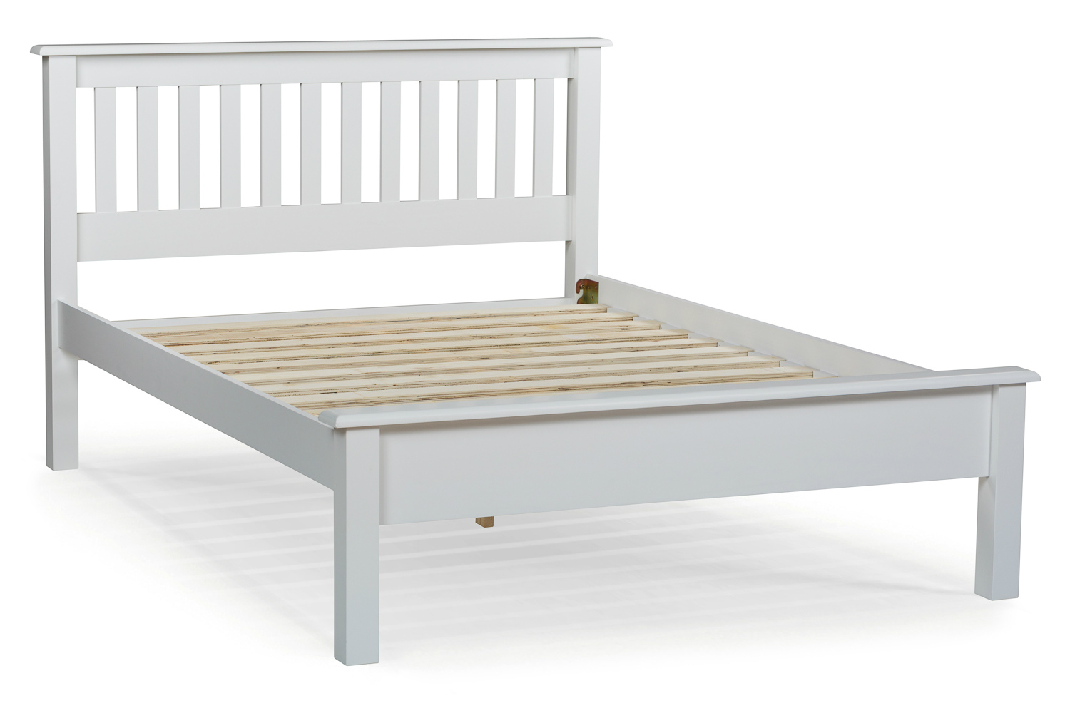 Shaker Double Bed Frame 4ft6 White Harvey Norman Ireland