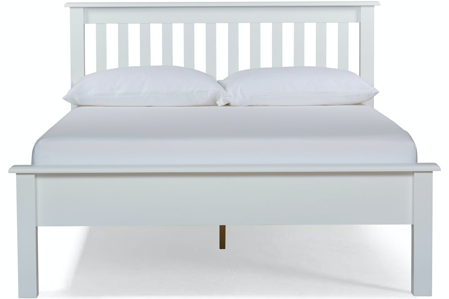 Shaker Bed Frame Double 4ft6 White Harvey Norman Northern Ireland