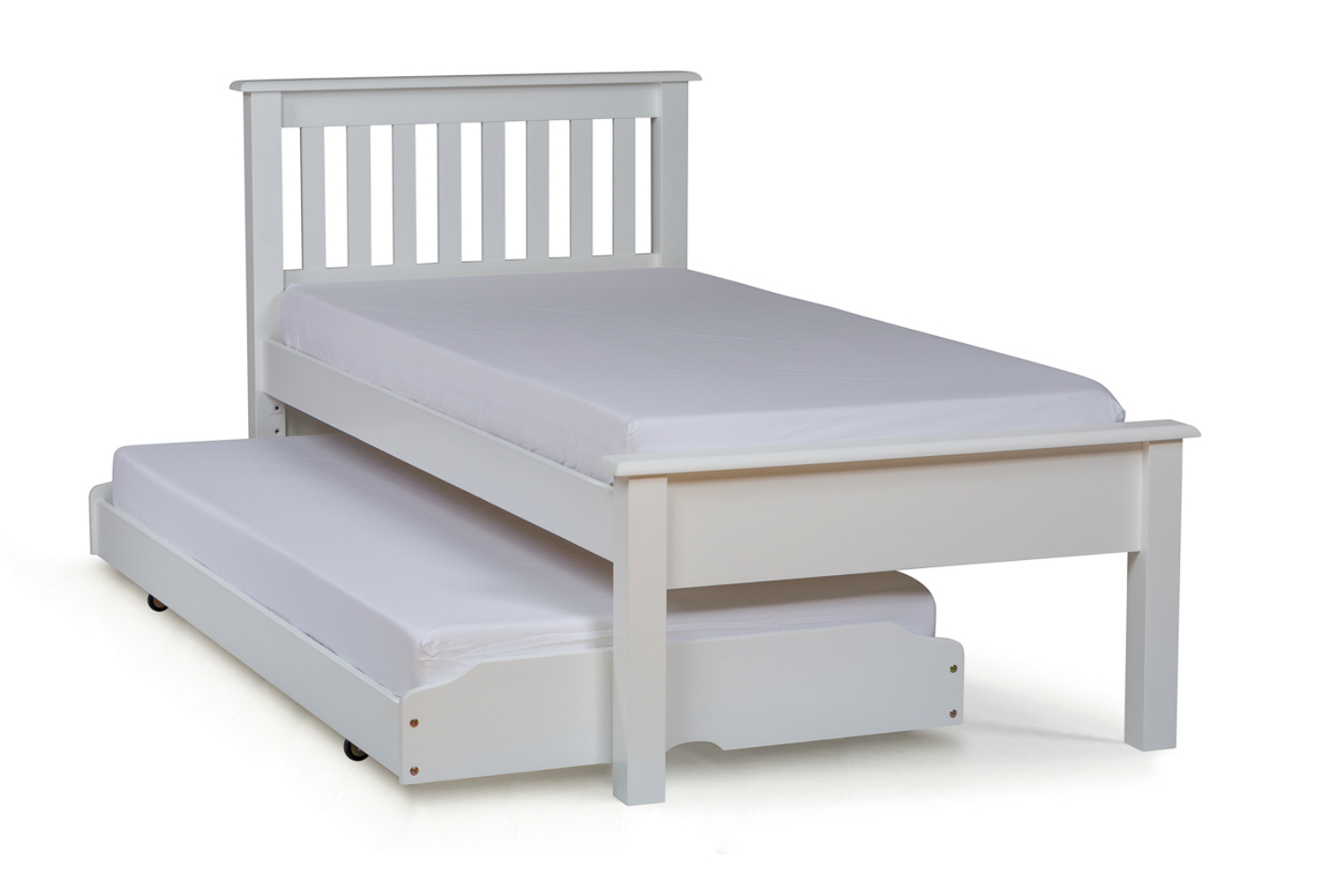 Shaker Trundle Bed 3ft White Harvey Norman Ireland