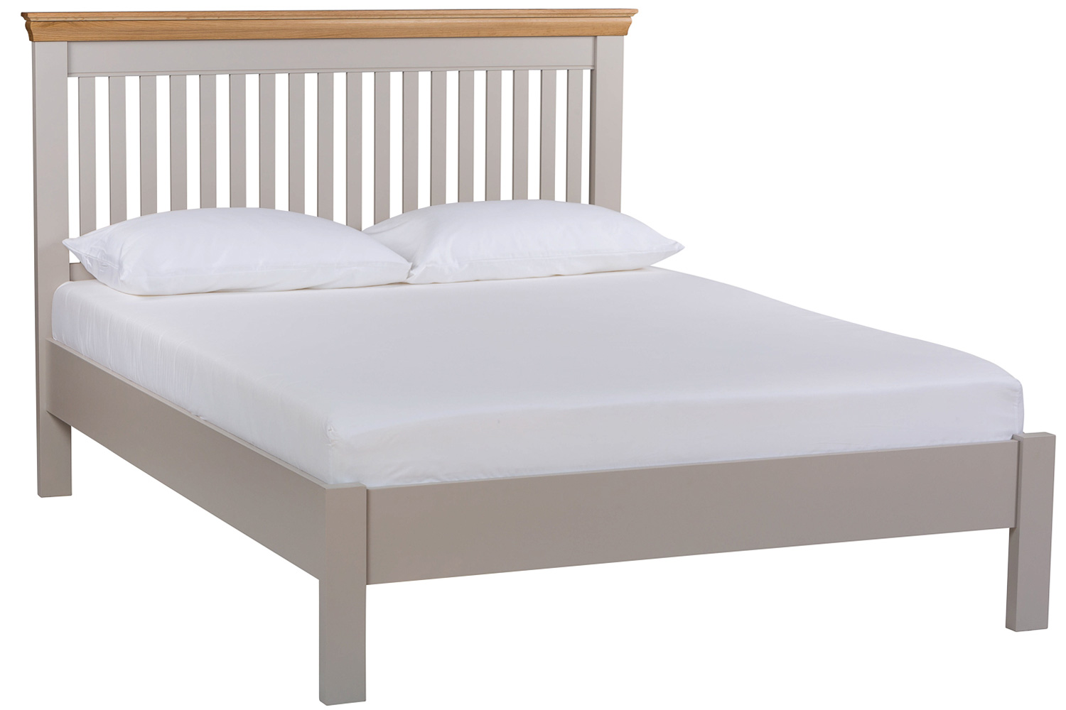 Ascott Double Bed Frame 4ft6 Grey Harvey Norman Ireland