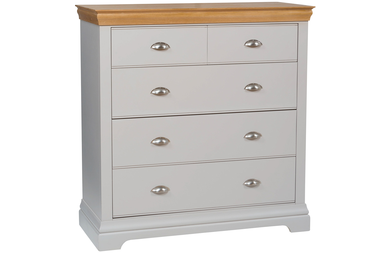 Ascott 3+2 Drawer Chest Grey Harvey Norman Ireland