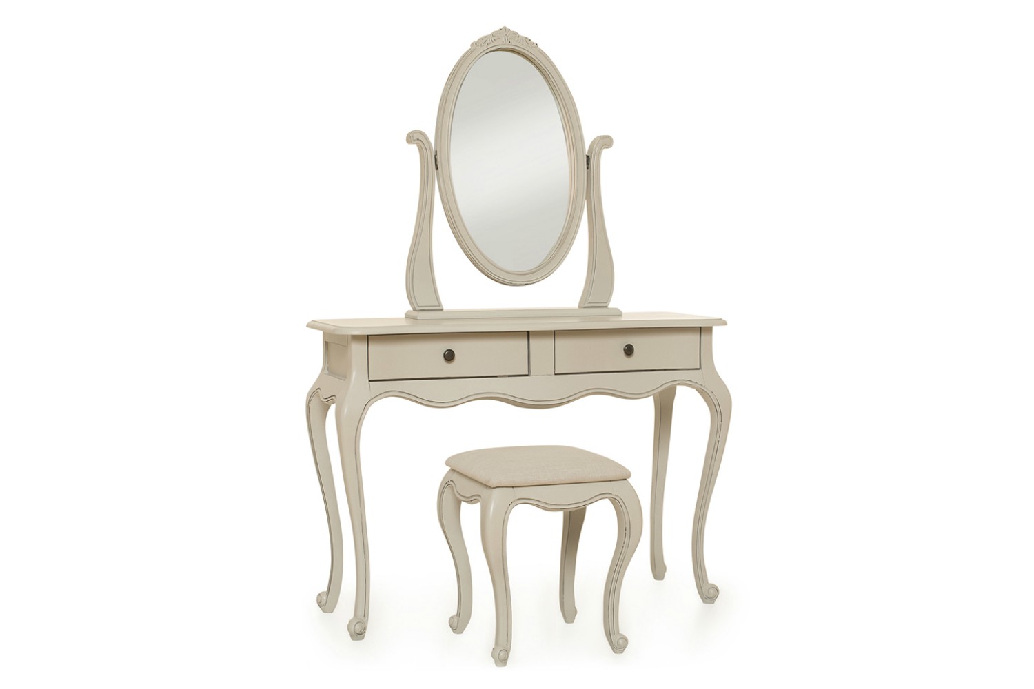 Harrogate Dressing Table with Mirror & Stool Harvey Norman Ireland
