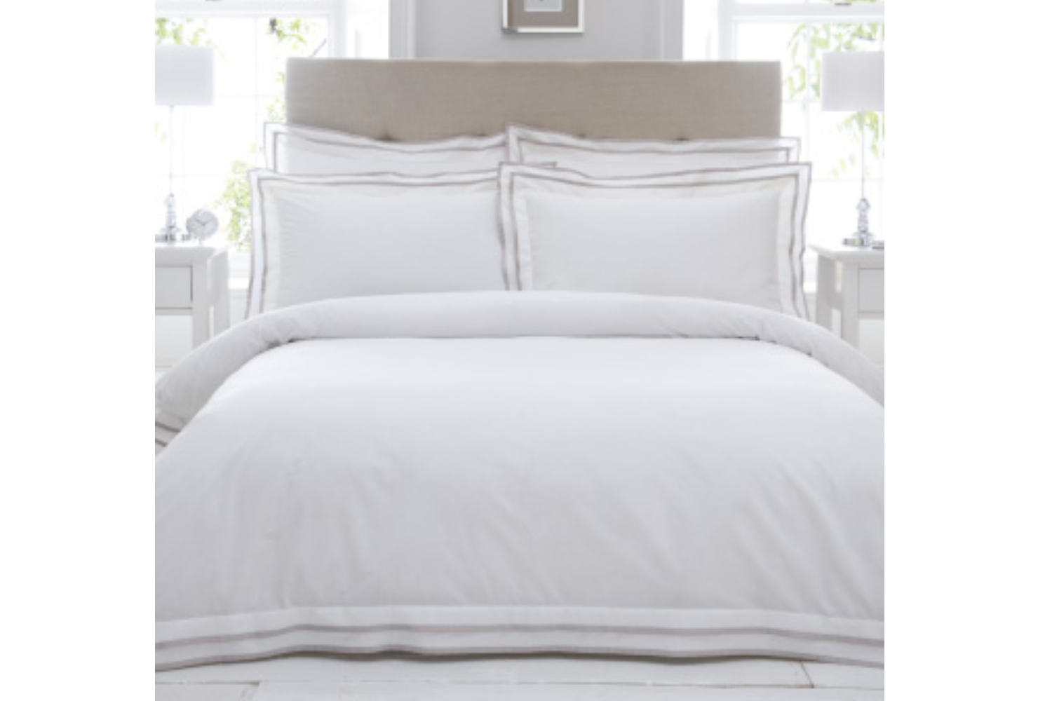 Sandringham Duvet Cover Set Taupe Double Harvey Norman Ireland