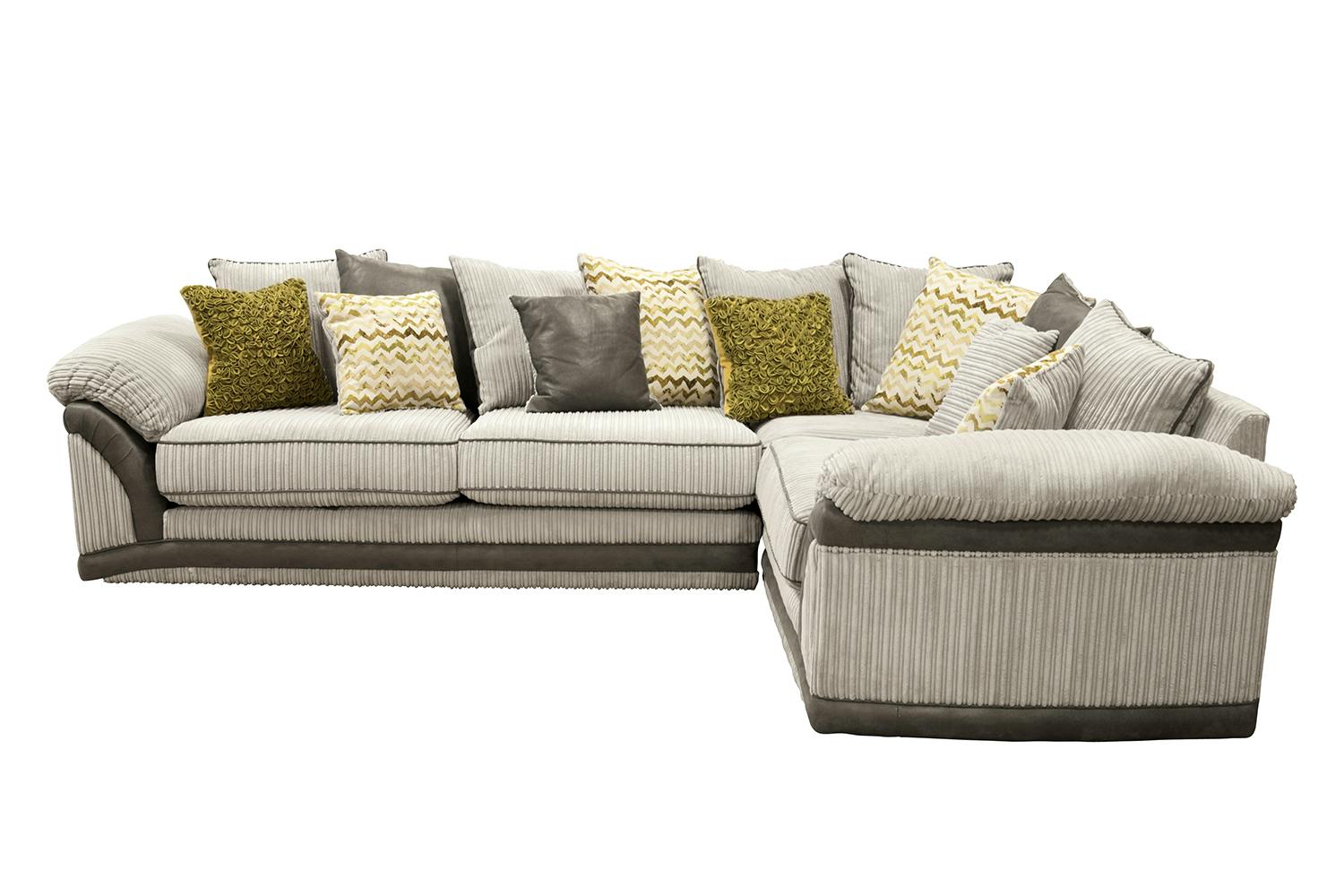 Darcia Corner Sofa Pillow Back