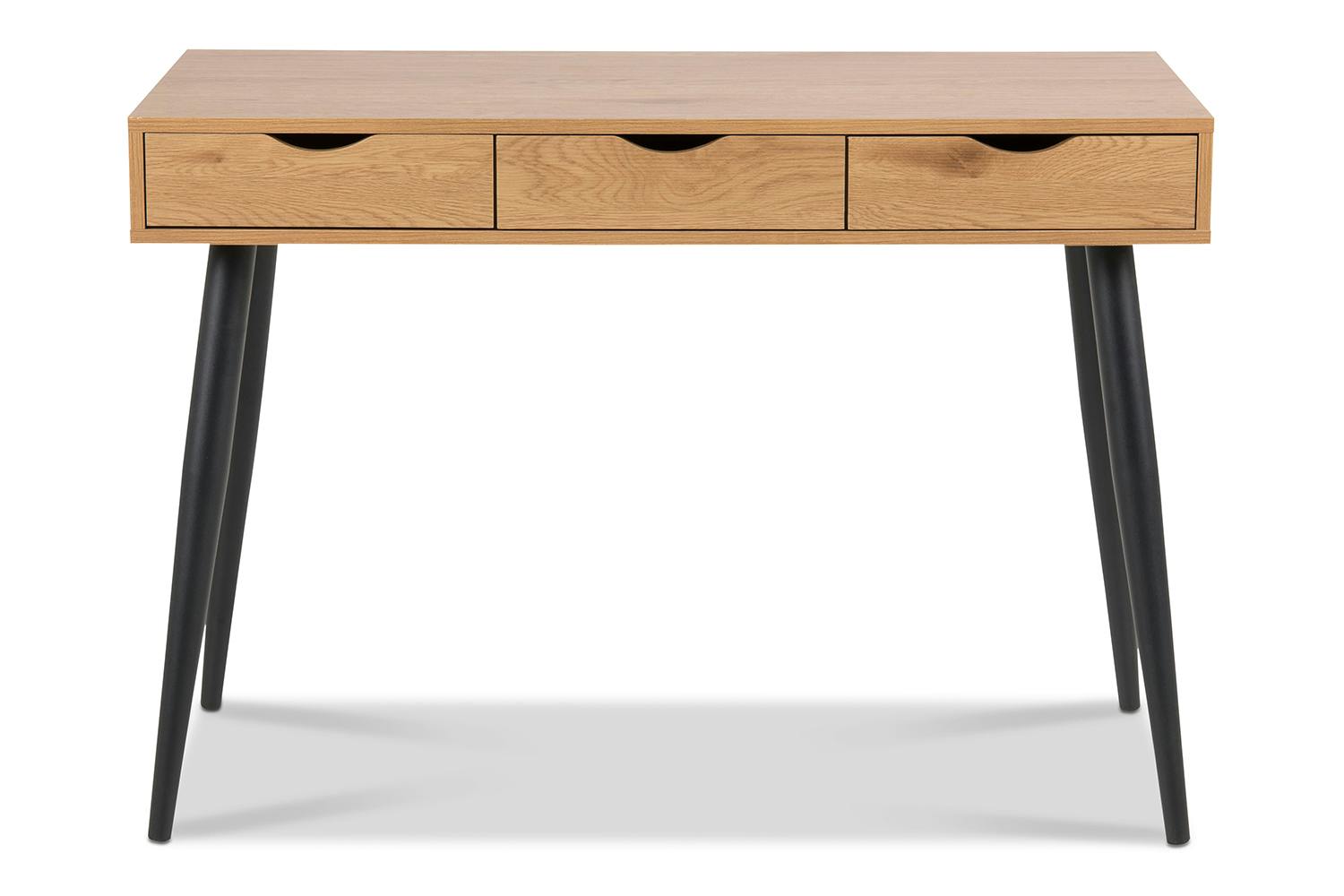 bea desk oak black legs harvey norman northern ireland