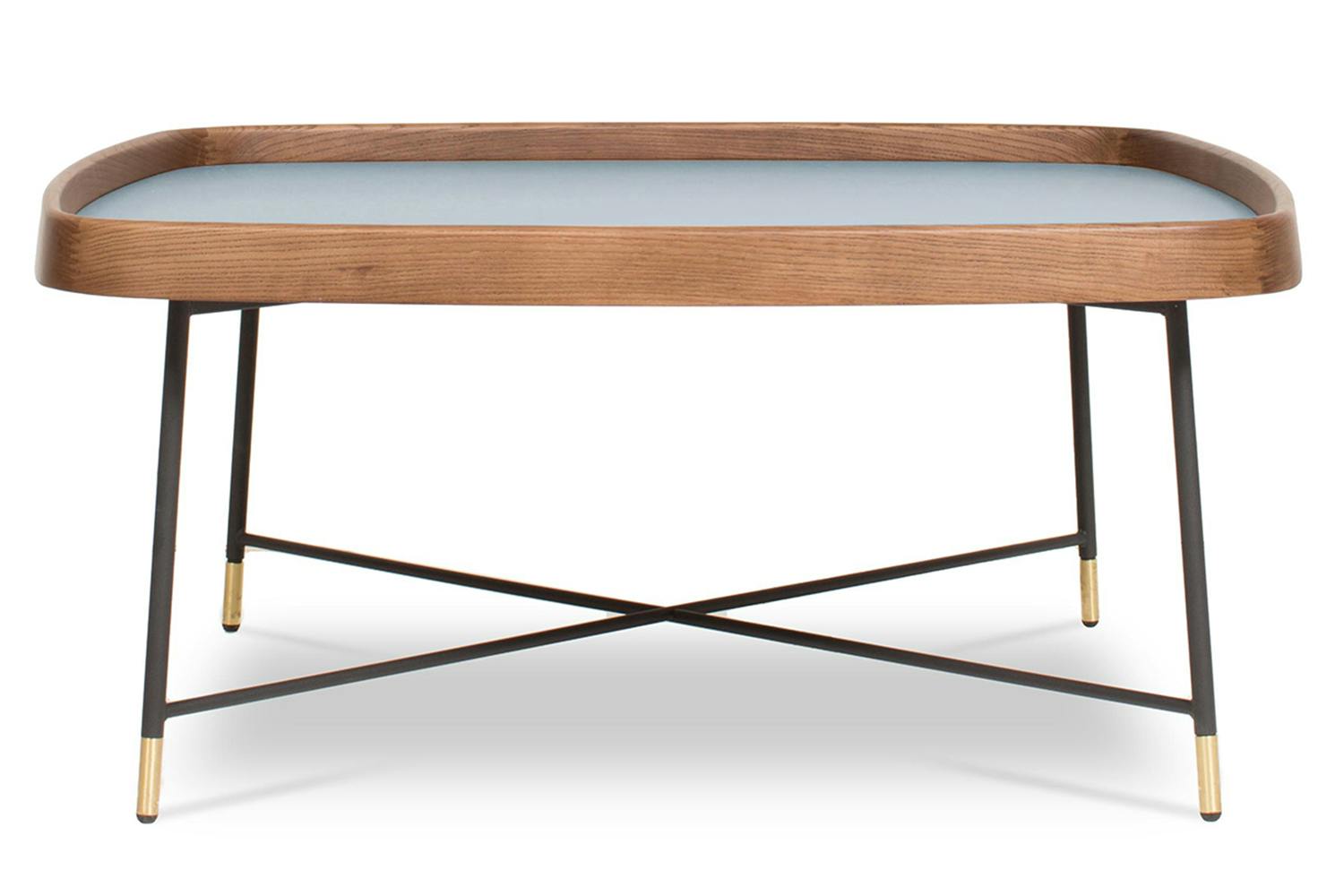 Noel Square Coffee Table Blue Noel Square Coffee Table Blue