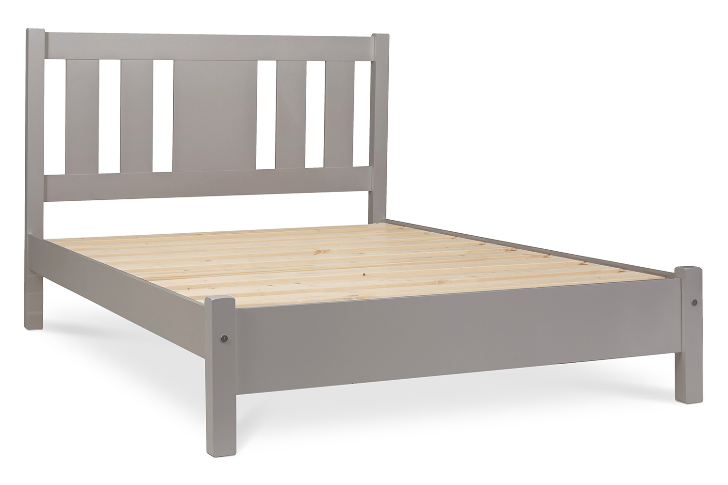 Meghan Bed Frame Small Double 4ft Grey Harvey Norman Northern