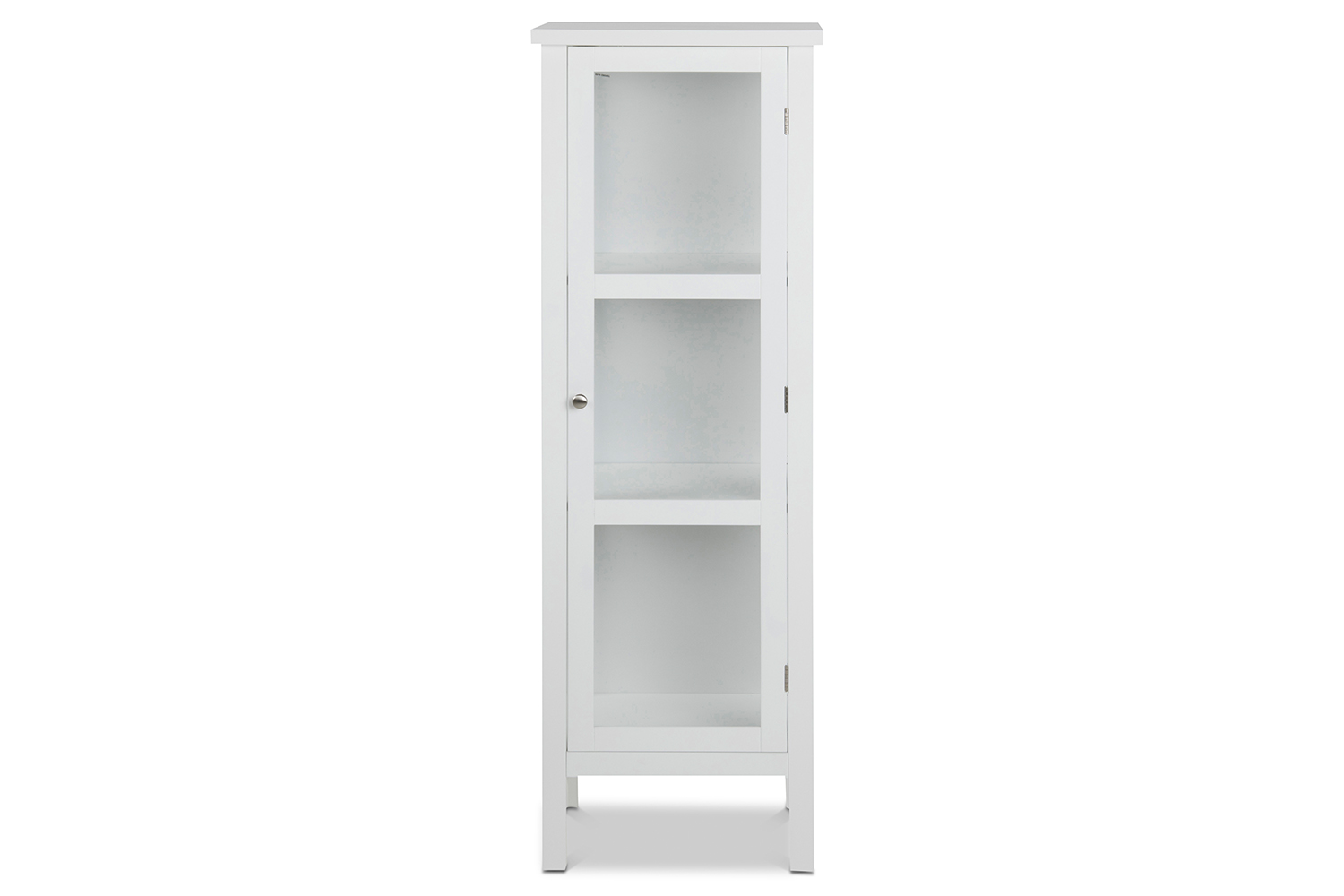 Essie Display Cabinet Narrow White 136cm Harvey Norman Ireland