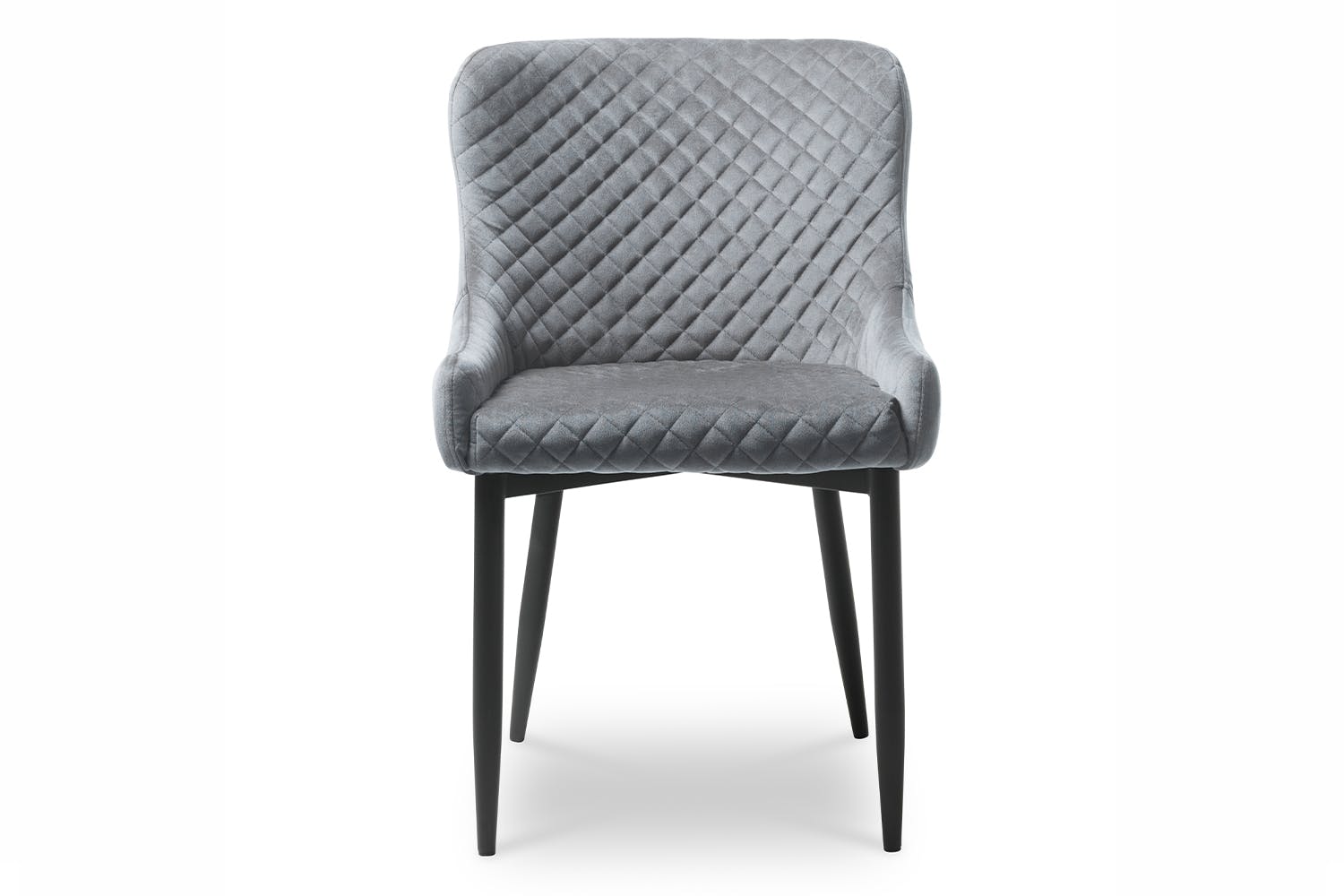 Saxon Velvet Dining Chair | Grey | Harvey Norman Northern Ireland