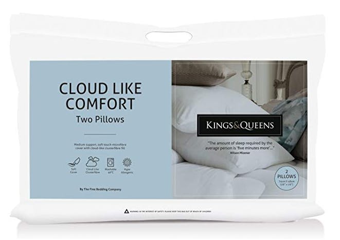 Kings Queens Cloud Like Comfort Pillow