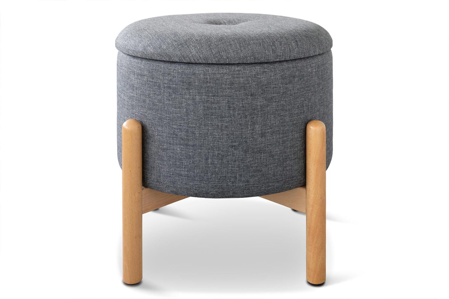 morgot round storage stool  colour options