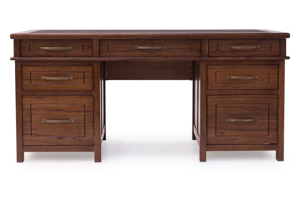 Ebony Office Desk 6 Drawer Large Harvey Norman Northern Ireland