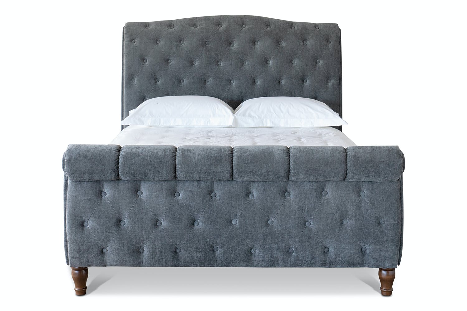 Westbury Bed Frame Double 4ft6 Dark Grey Harvey Norman Northern