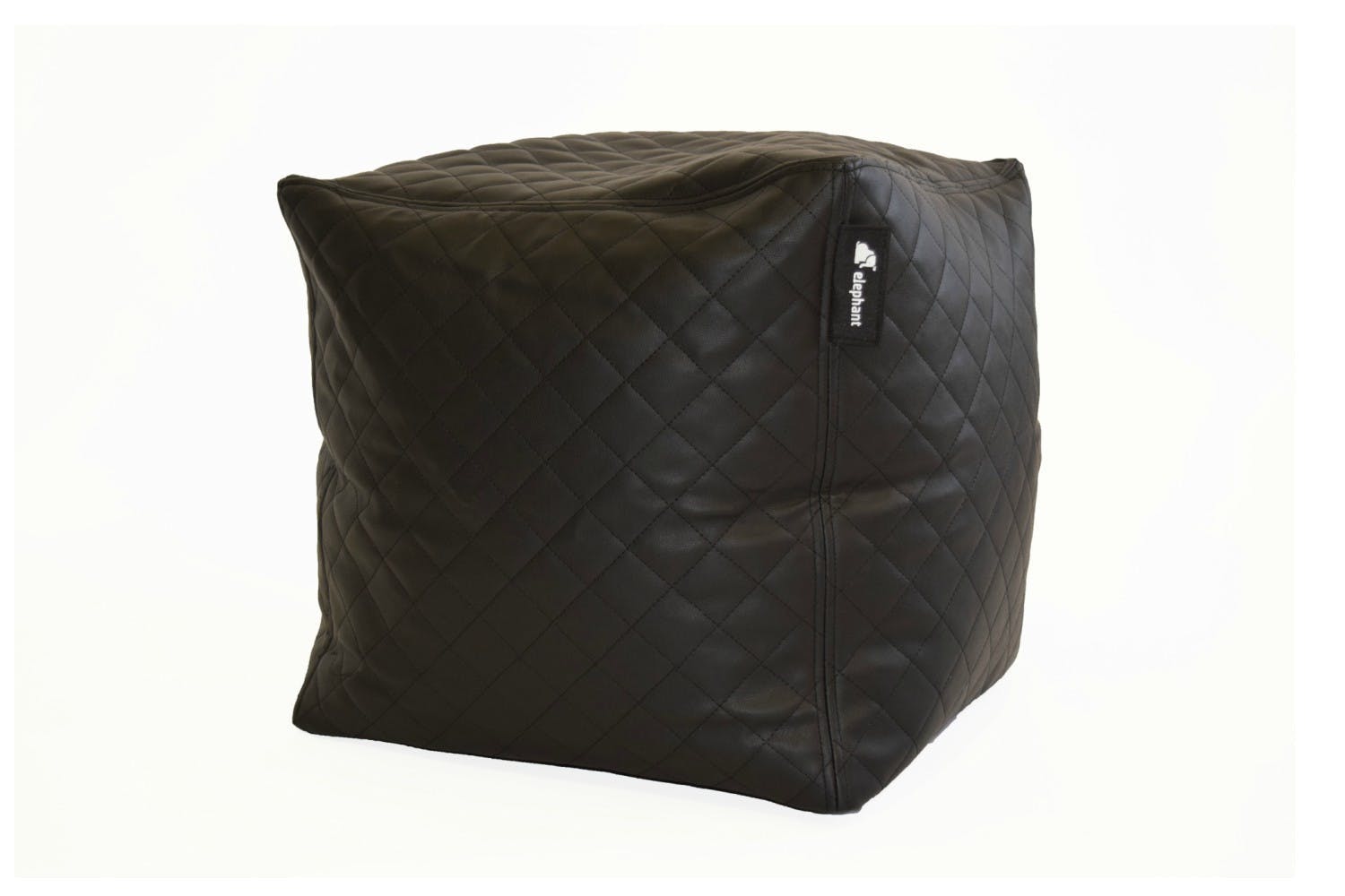 Elephant Cube Quilted Bean Bag Black Harvey Norman Northern Ireland