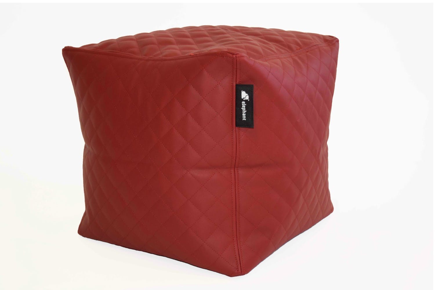 Elephant Cube Quilted Bean Bag Red Harvey Norman Northern Ireland