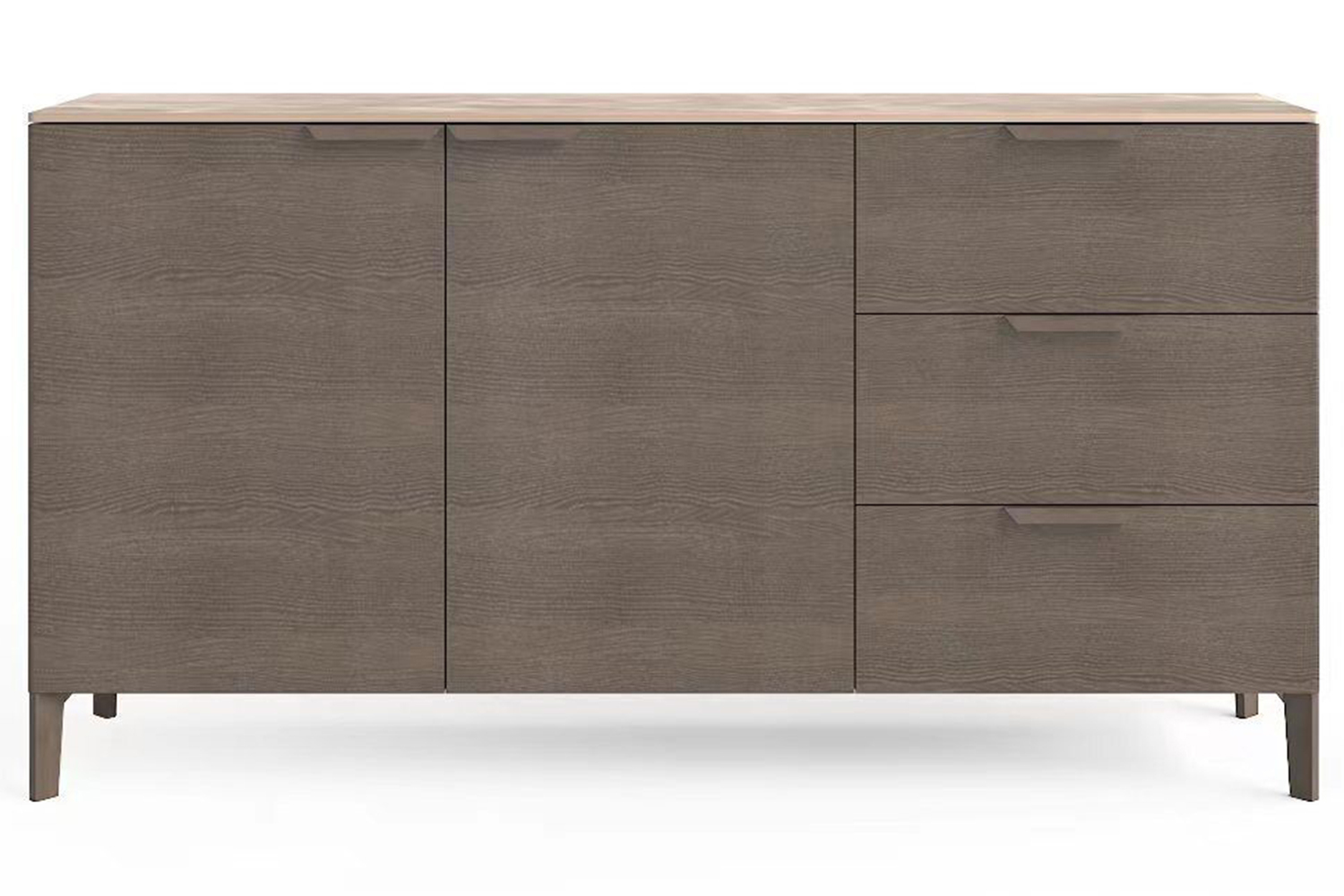 Avenza 2 Door Sideboard | 3 Drawers | Latte