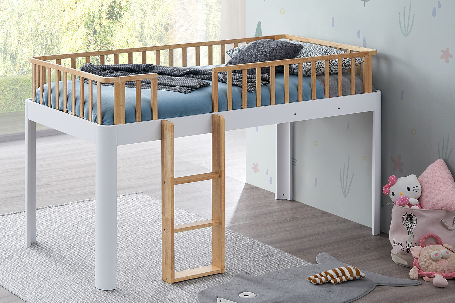 Poppy Loft Bed | White