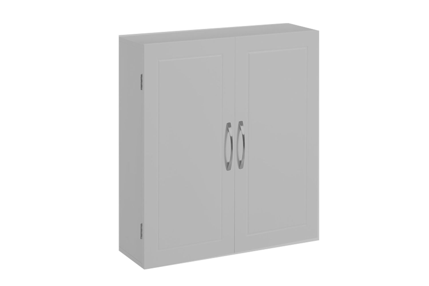 Vasagle Bbc320p36 Elegantly Designed White Wall Cabinet With Compact Design, Adjustable Shelves And Easy Assembly