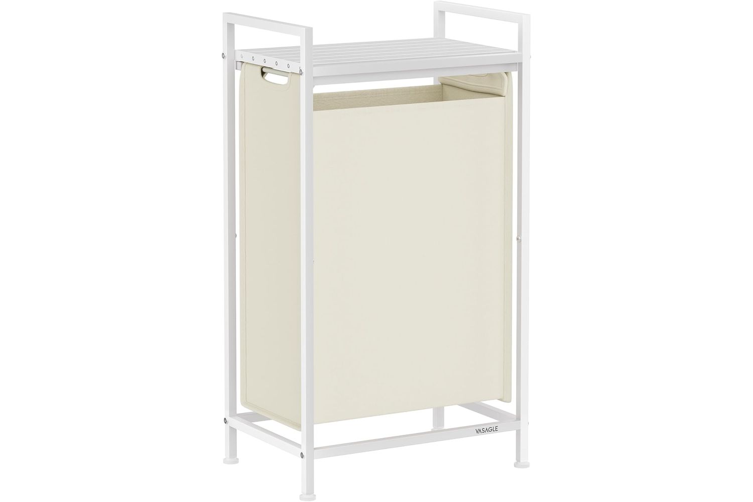 Vasagle Blh001w01 Laundry Basket - High Quality, Easy-to-clean, Elegant Diy Laundry Hamper For Home Organization