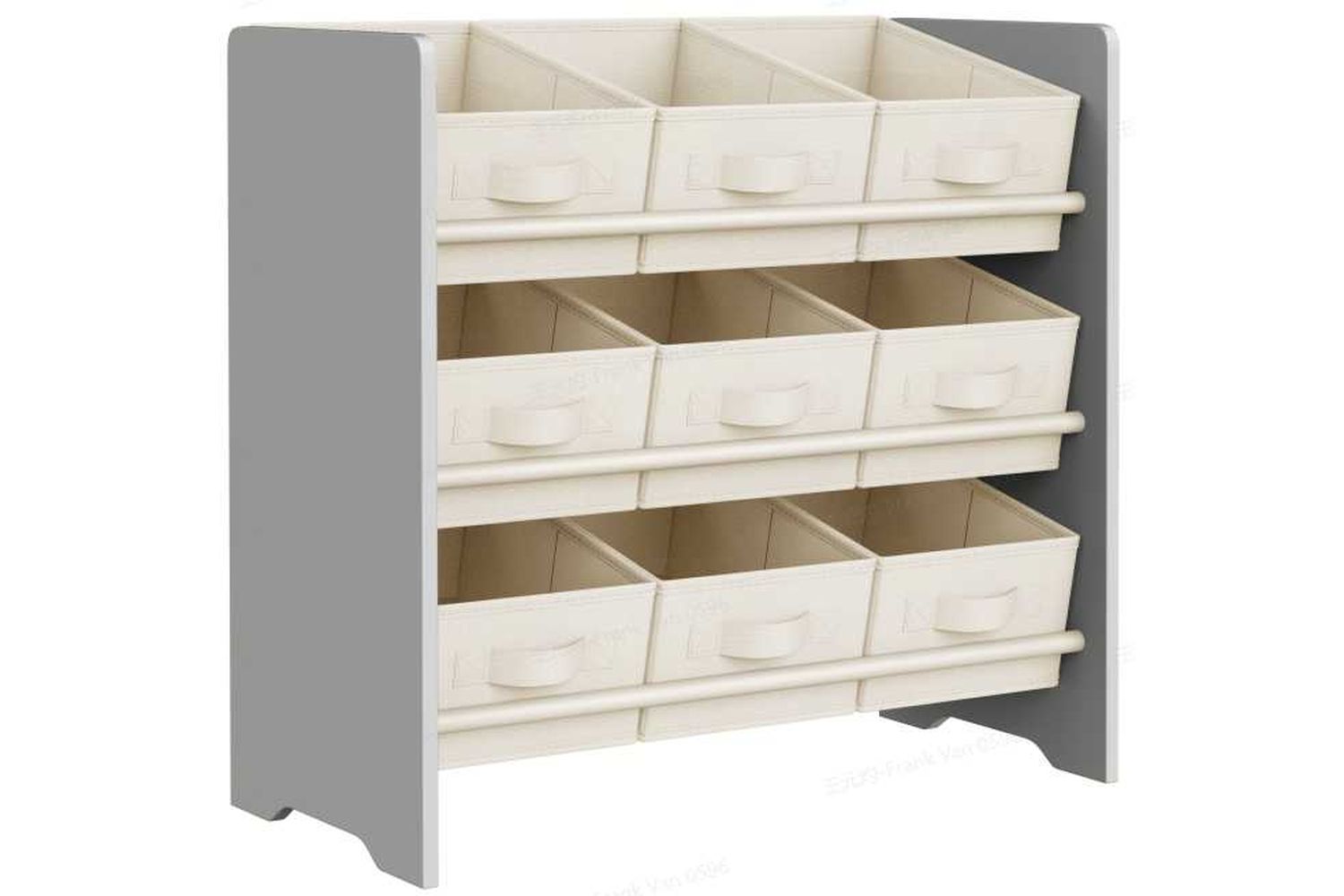 Songmics Gkr033g10 Toy Storage Shelf - Space Saving, Durable And Stylish Book And Toy Shelf For Ultimate Baby Organisation