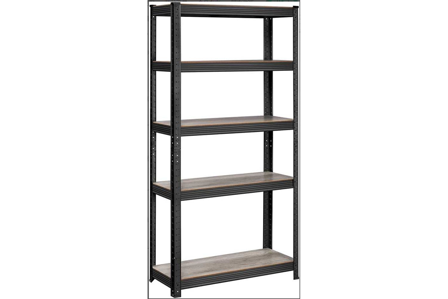 Songmics Glr037b11 – High Quality, Rustic Brown Garage Shelving With Adjustable Feet