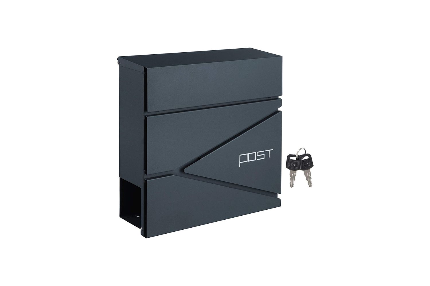Songmics Gmb051g02 Stylish & Durable Mail Box – High-quality Steel Mailbox For Outdoor/indoor Use