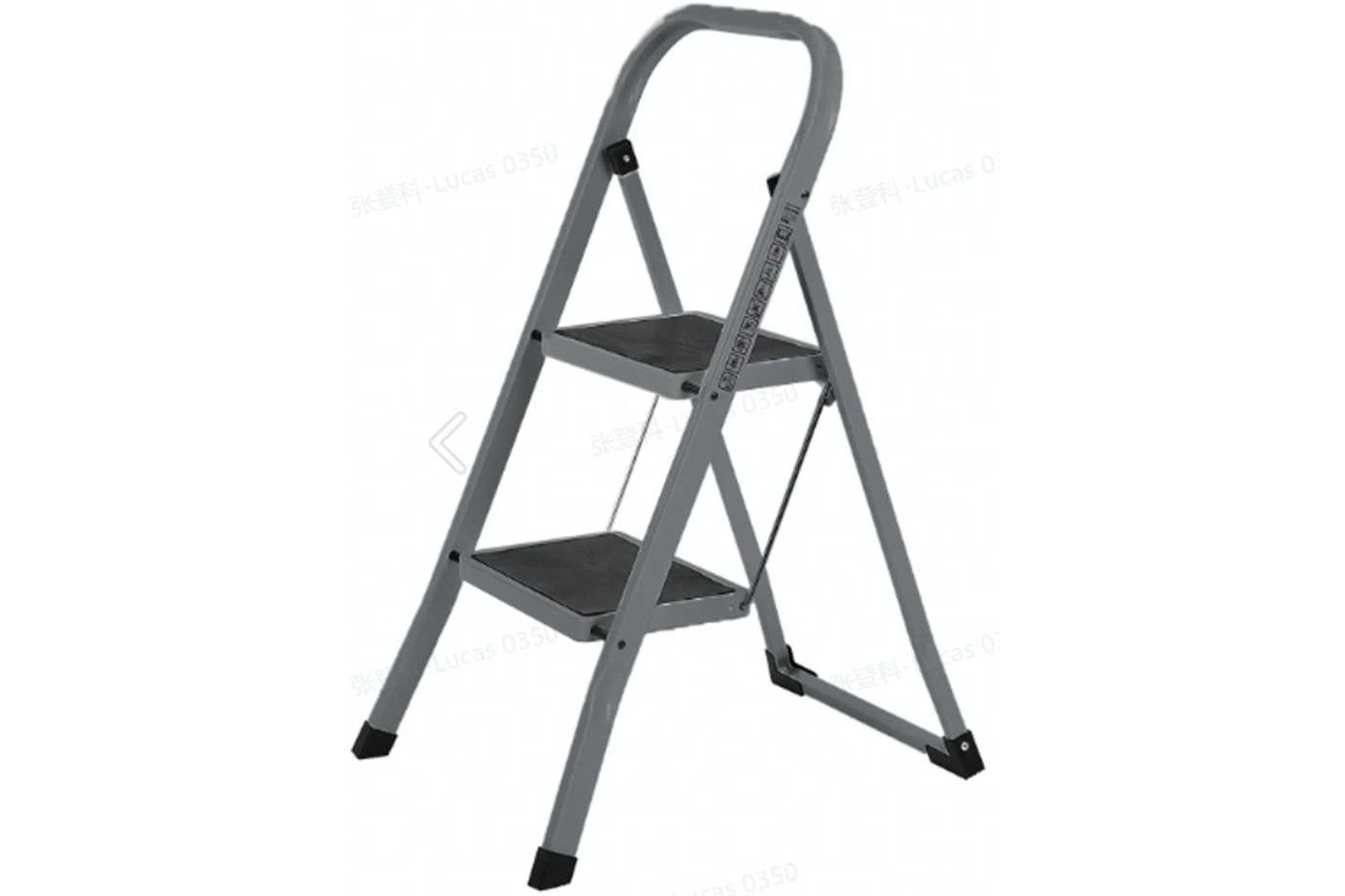 Songmics Gsl012g01 Steel Ladder – Heavy-duty, Space-saving, Easy Assembly – Ideal For Home Diy Projects