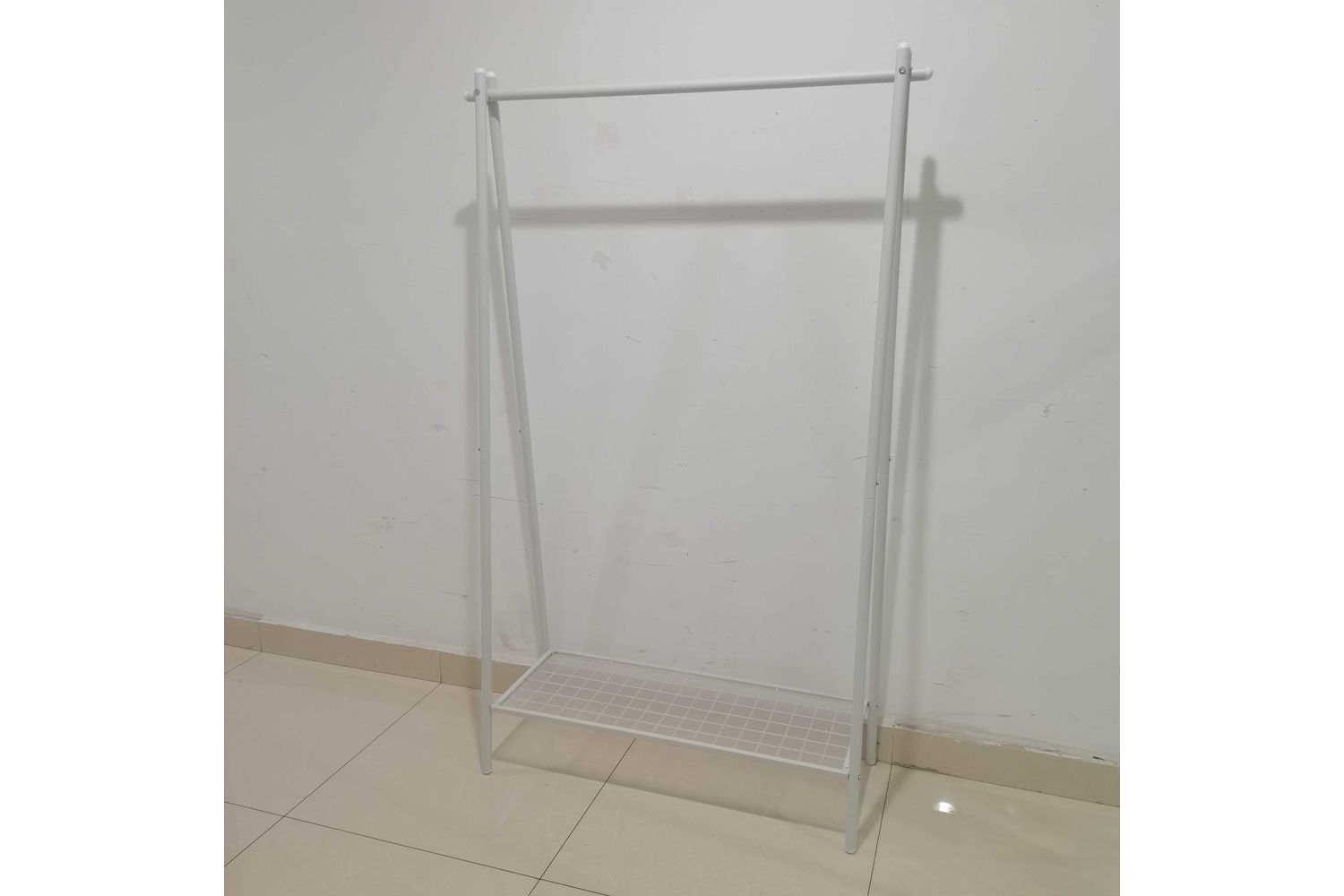 Songmics Hsr023w01 Quality Dark Walnut Clothes Rack For Organised Wear