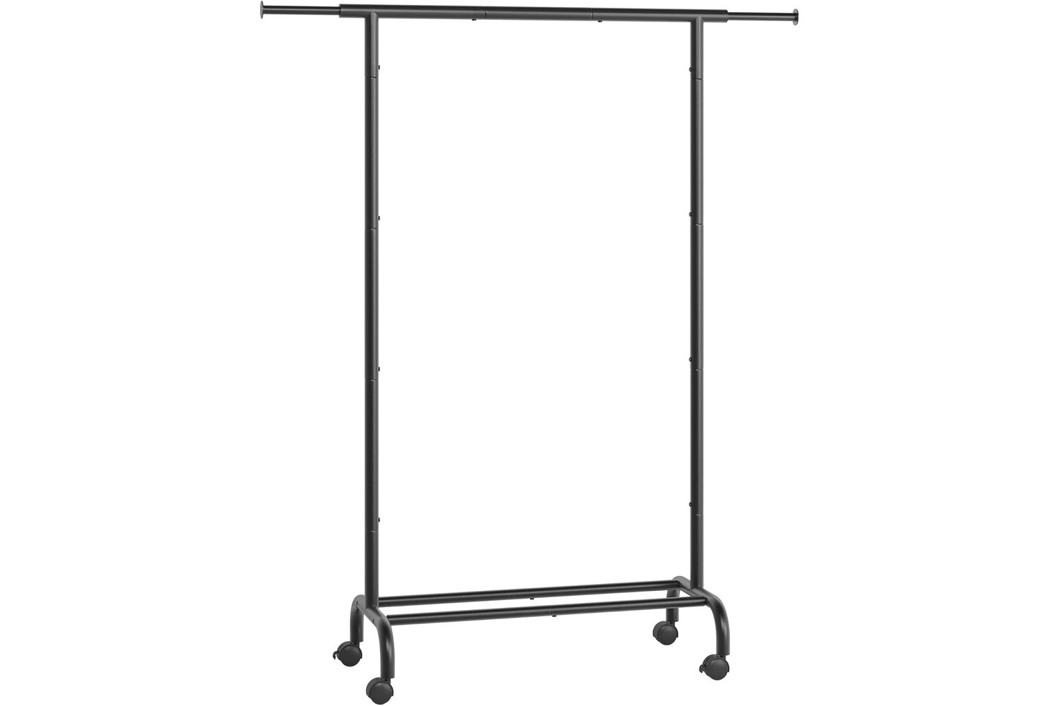 Songmics Hsr134b01, Durable And Robust Clothes Rack - Classic Walnut Finish, Non-slip Design, Diy Home Storage Organisation Solution