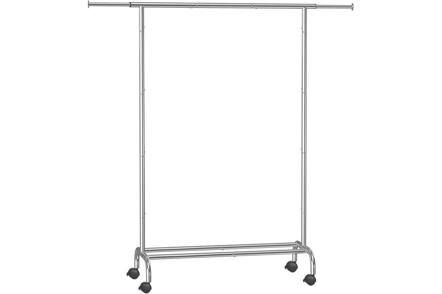 Songmics Clothes Rack Hsr134e01, Non-slip Diy Storage And Organisation, Dark Walnut Wood Plastic-free Hanger