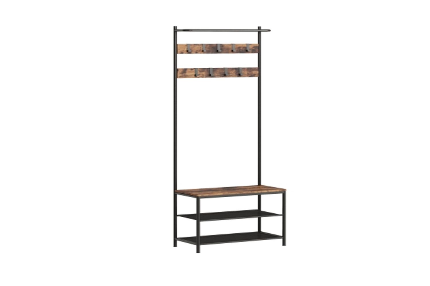 Vasagle Hall Tree Storage And Organisation Coat, Hat And Shoe Rack - Top Notch Diy Elegance