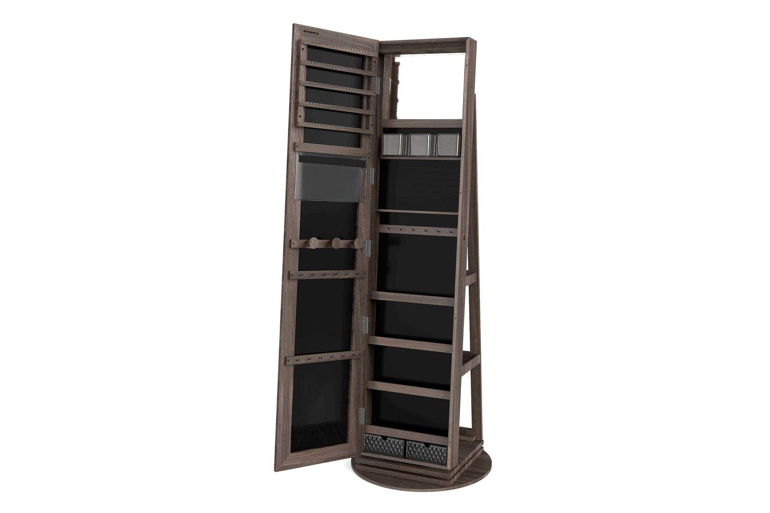 Songmics Jjc007k02—a Convenient And High-quality Metal Jewelry Cabinet Ideal For Fashion Storage And Organization