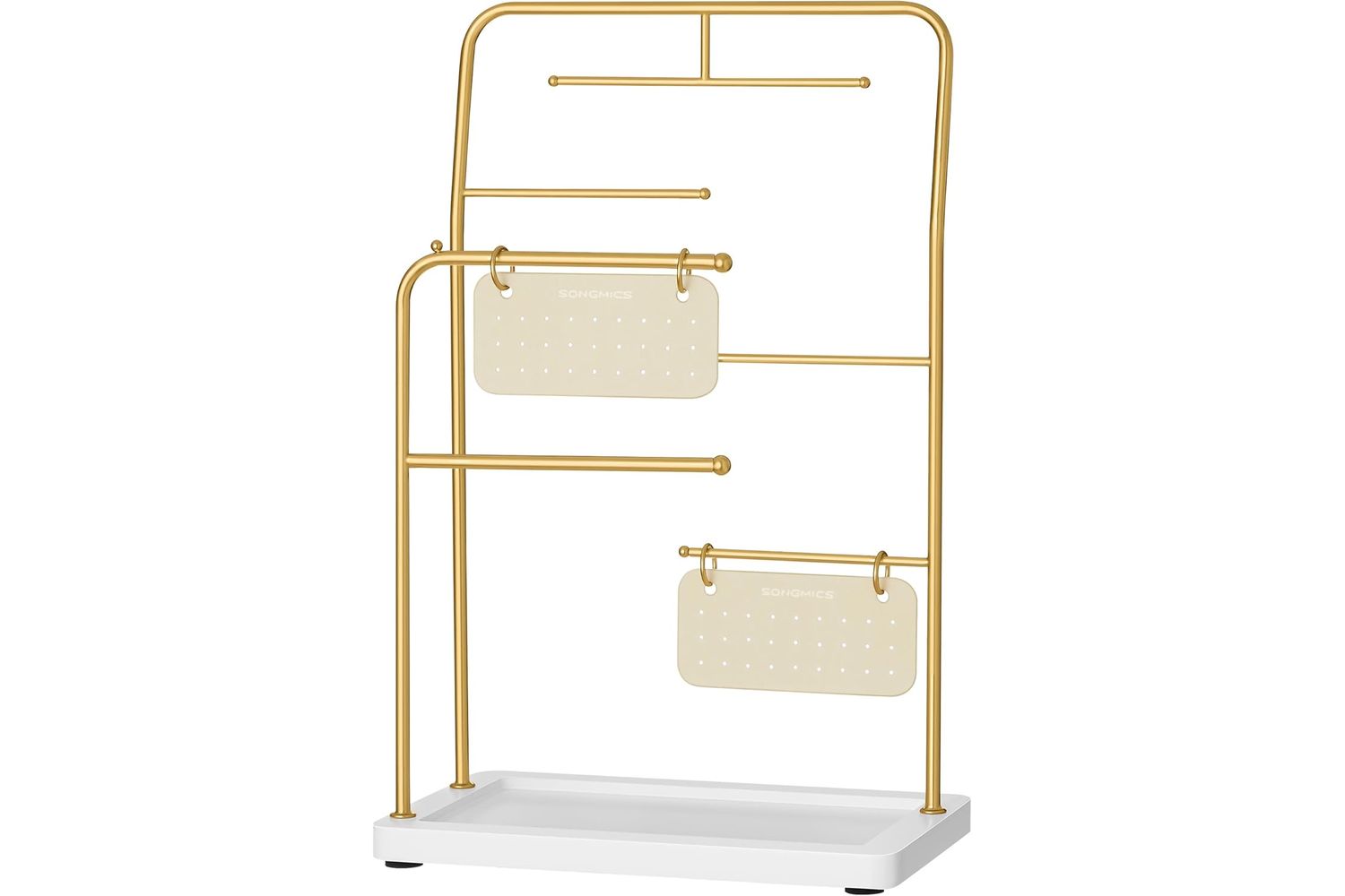Songmics Jjs024a01 - Adjustable High-capacity Metal Jewelry Stand