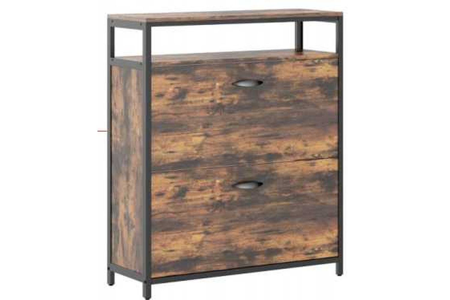 Vasagle Lbs801b01 Adjustable Shoe Cabinet - High-quality Metal Storage And Organisation Solution