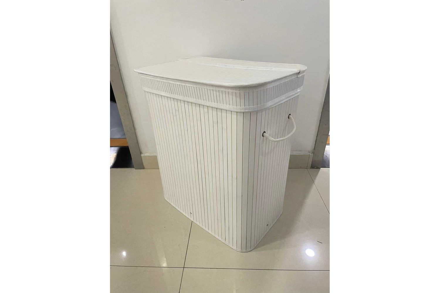 Songmics Premium Laundry Basket Lcb063w01 – Resilient & Compact Hamper For Stylish Homes