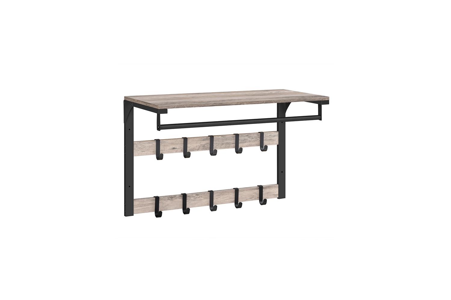 Vasagle Lcr101b02 - Robust Adjustable Coat Rack With Superior Stability