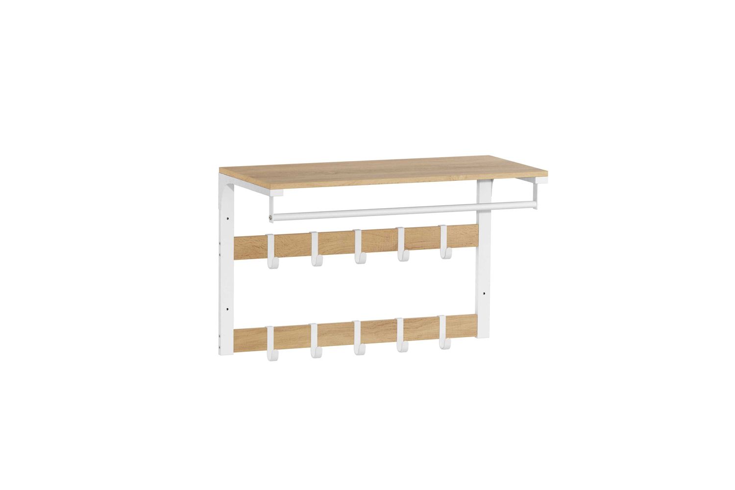 Vasagle Adjustable Height Coat Rack, Rust-resistant High-quality Metal Tubes, Stability Enhanced Storage Solution