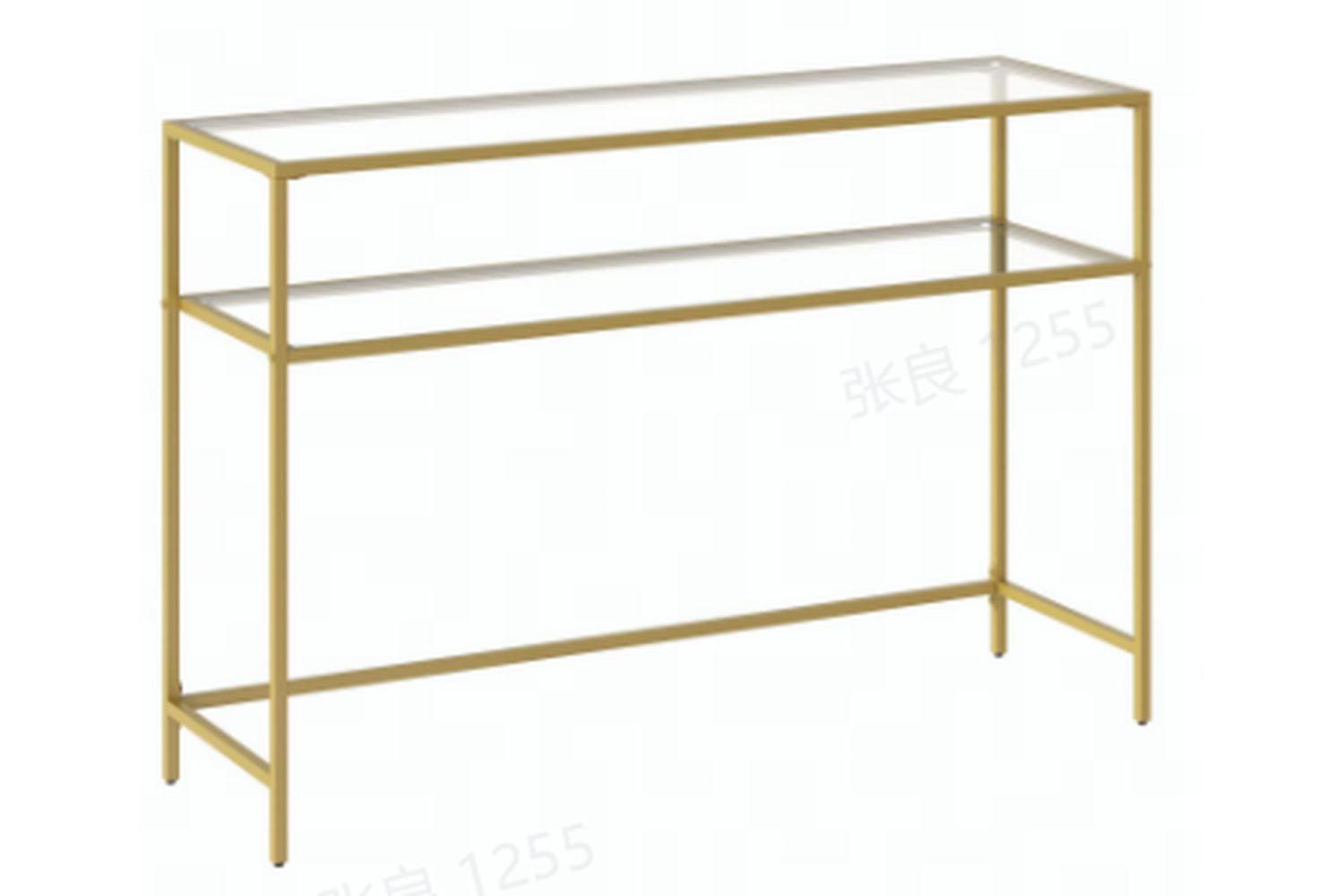 Vasagle Lgt045a61 Console Table, Adjustable And Easy To Assemble, Diy Organisation Cabinet
