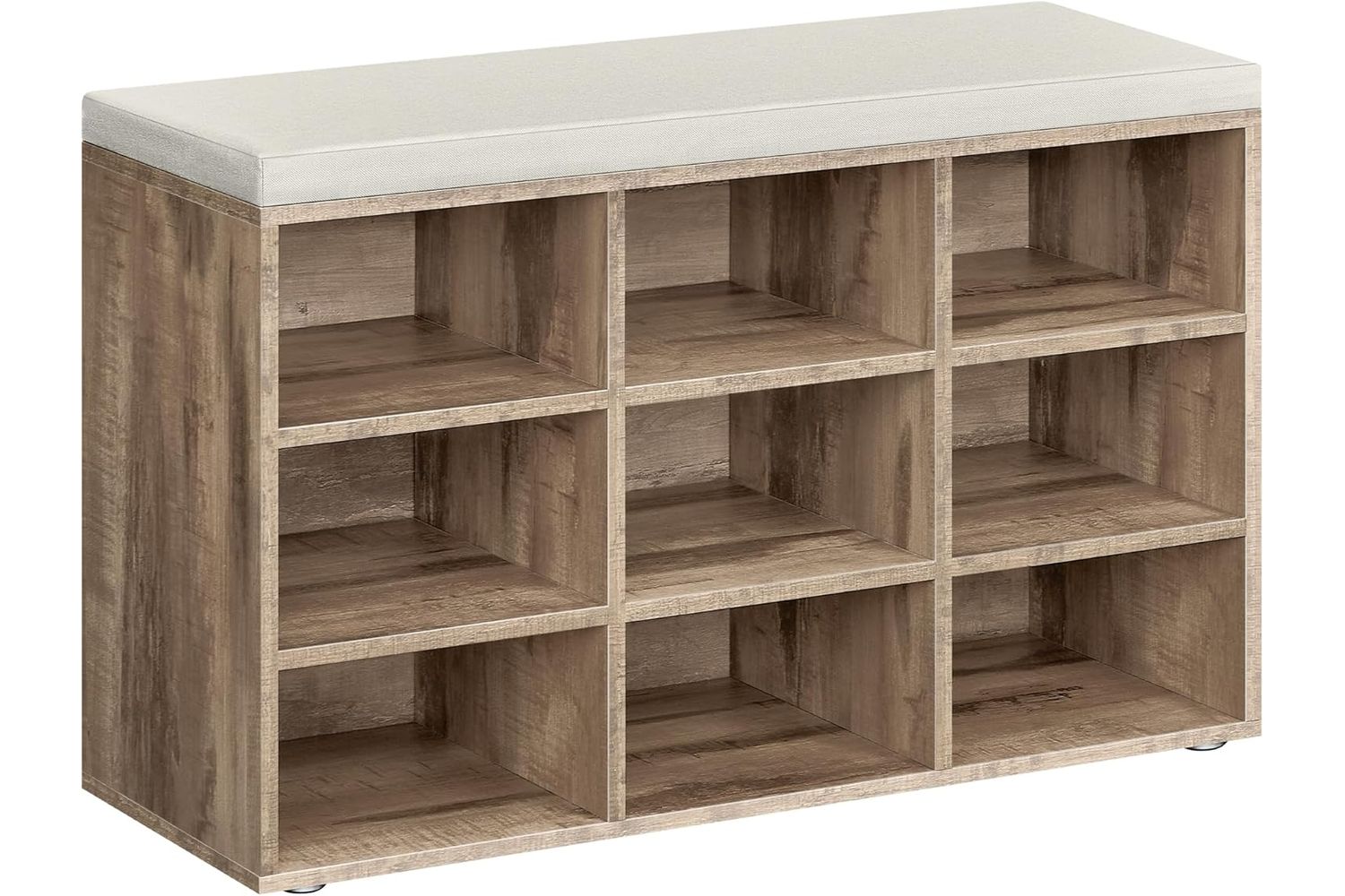Vasagle Lhs009k02 - Rust-resistant Metal Storage Bench