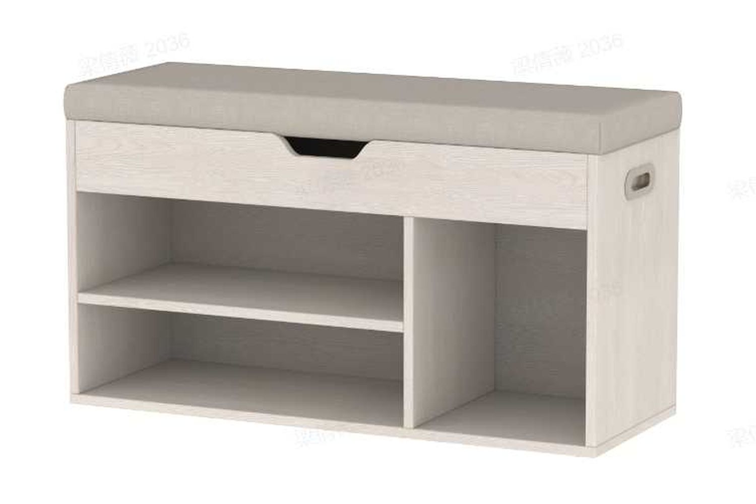 Vasagle Lhs030k02 Storage Bench, Shoe Rack And Organiser, Diy Storage And Organisation, Versatile, Sturdy, Metal, Plastic, Adjustable