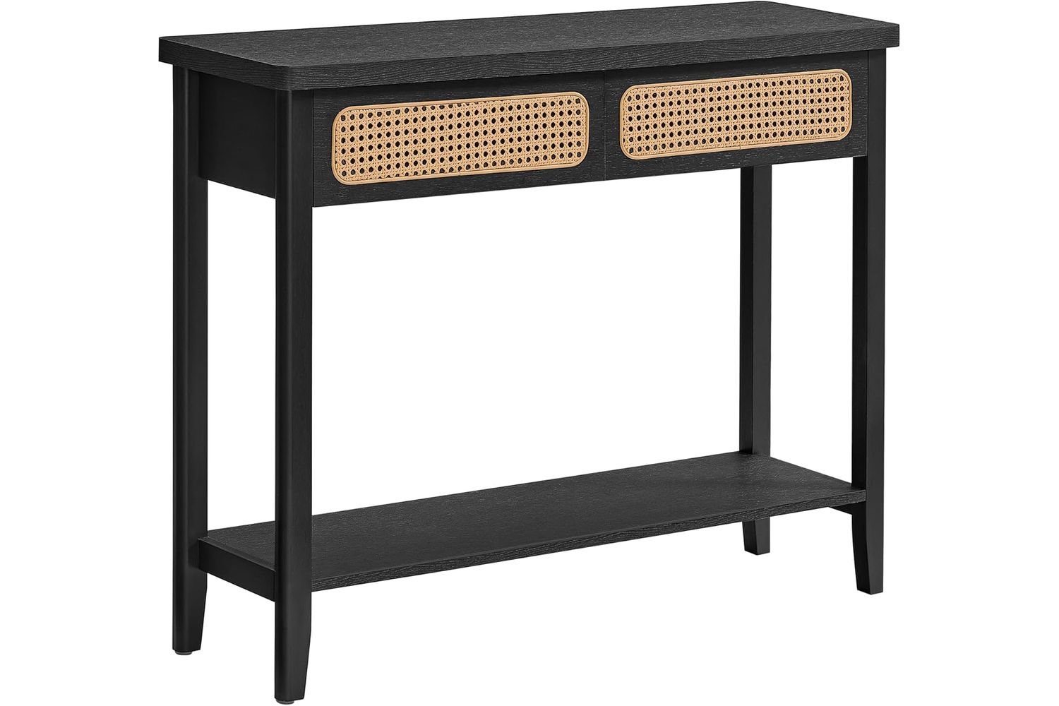 Vasagle Lnt016b21 Console Table, High-quality Metal, Pp Plastic, Rust-resistant, Adjustable Height, Easy To Assemble, White