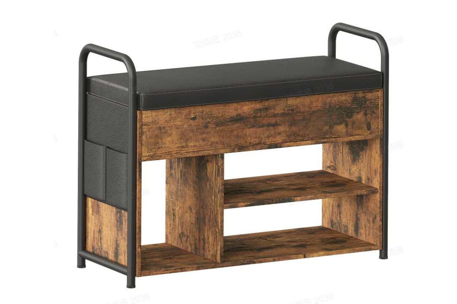 Vasagle Storage Bench, Diy Shoe Rack Organiser, High-quality, Easy To Assemble