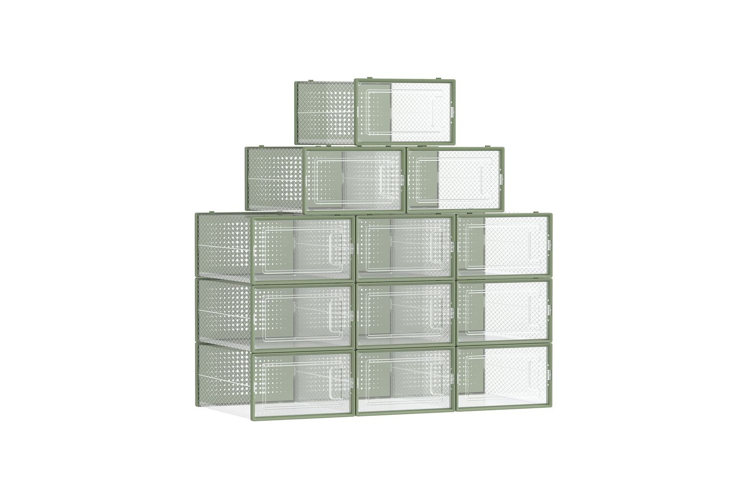 Songmics Lsp12sg30 Shoe Boxes - High Quality Durable Steel Tube Shoe Storage Solution