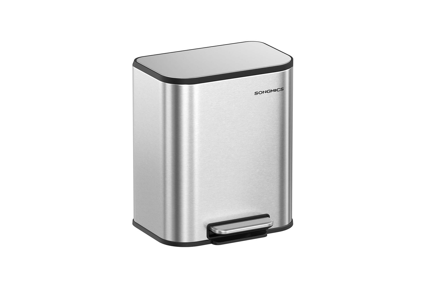 Songmics Ltb542e20, Versatile & Functional Trash Can, Ideal For Recycling And Waste Disposal