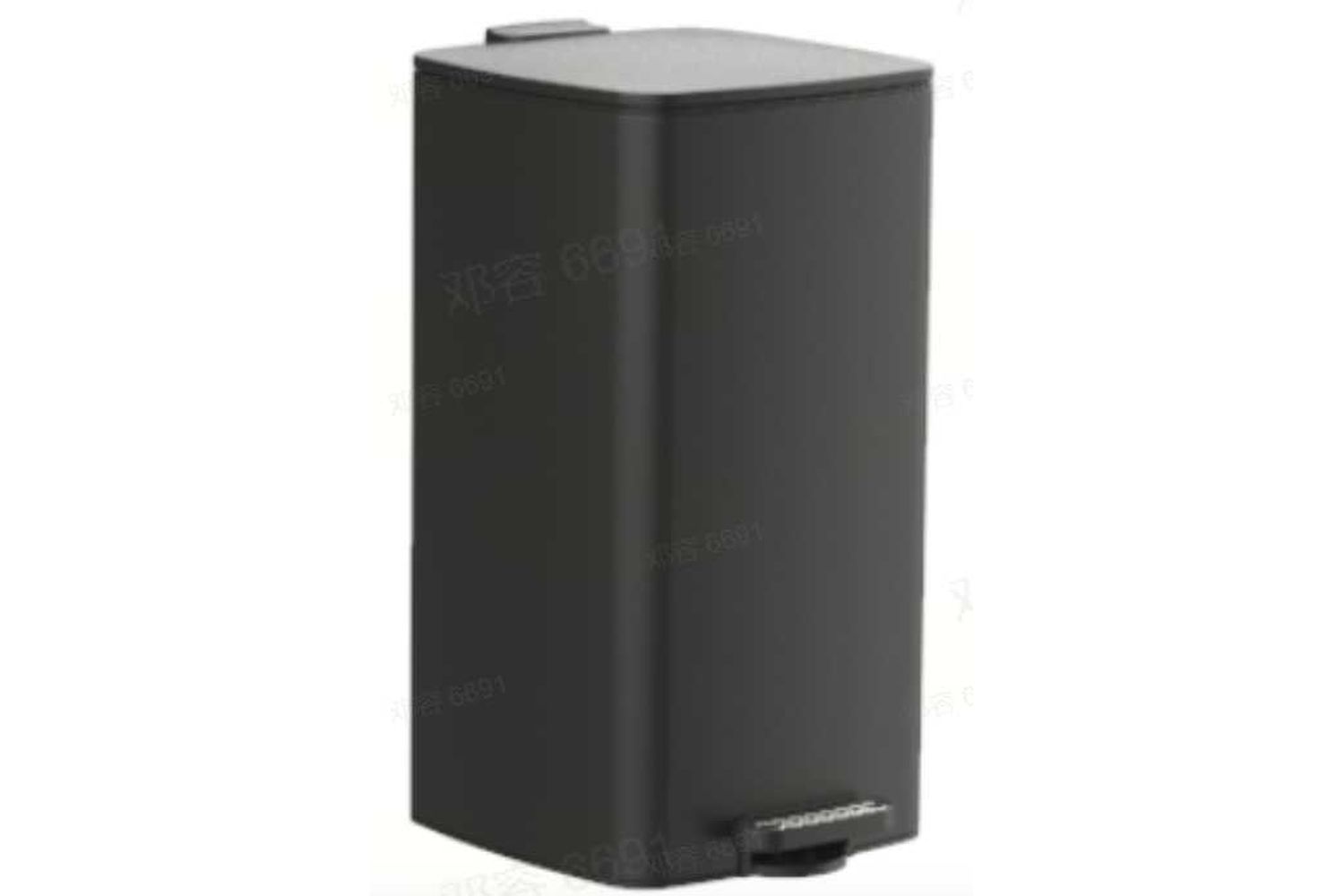 Songmics Ltb593b02 - High-quality, Practical Metal Trash Can