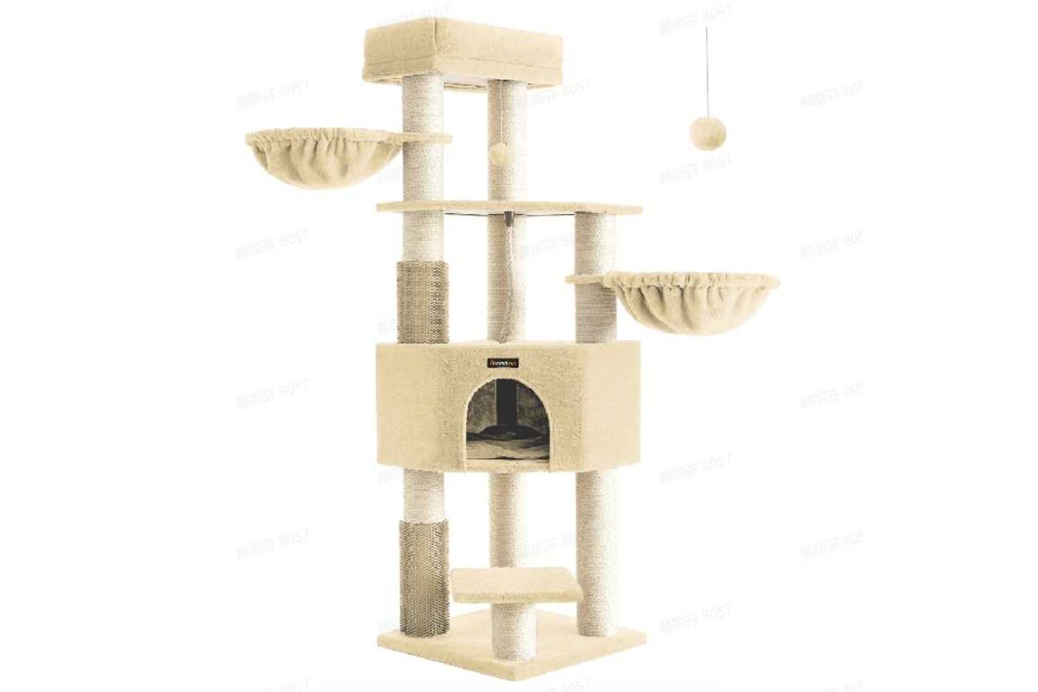 Feandrea Pct003y01 High-quality Cat Tree For Playful Felines