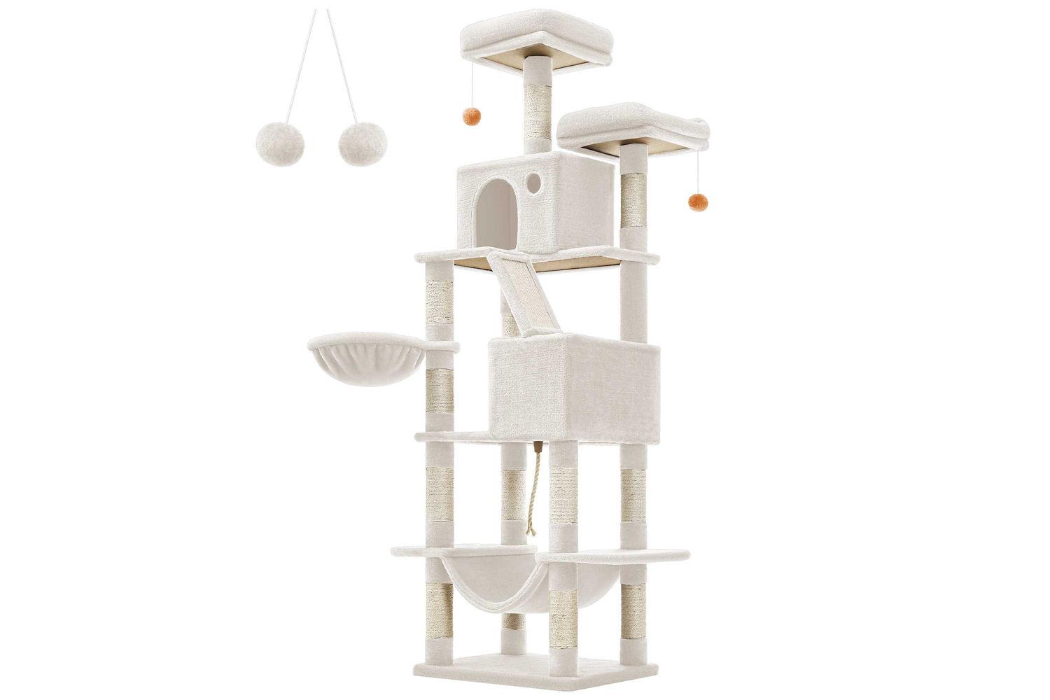 Feandrea Cat Tree Pct190t01 - Luxury Pet Play Scratching Paradise For Kittens