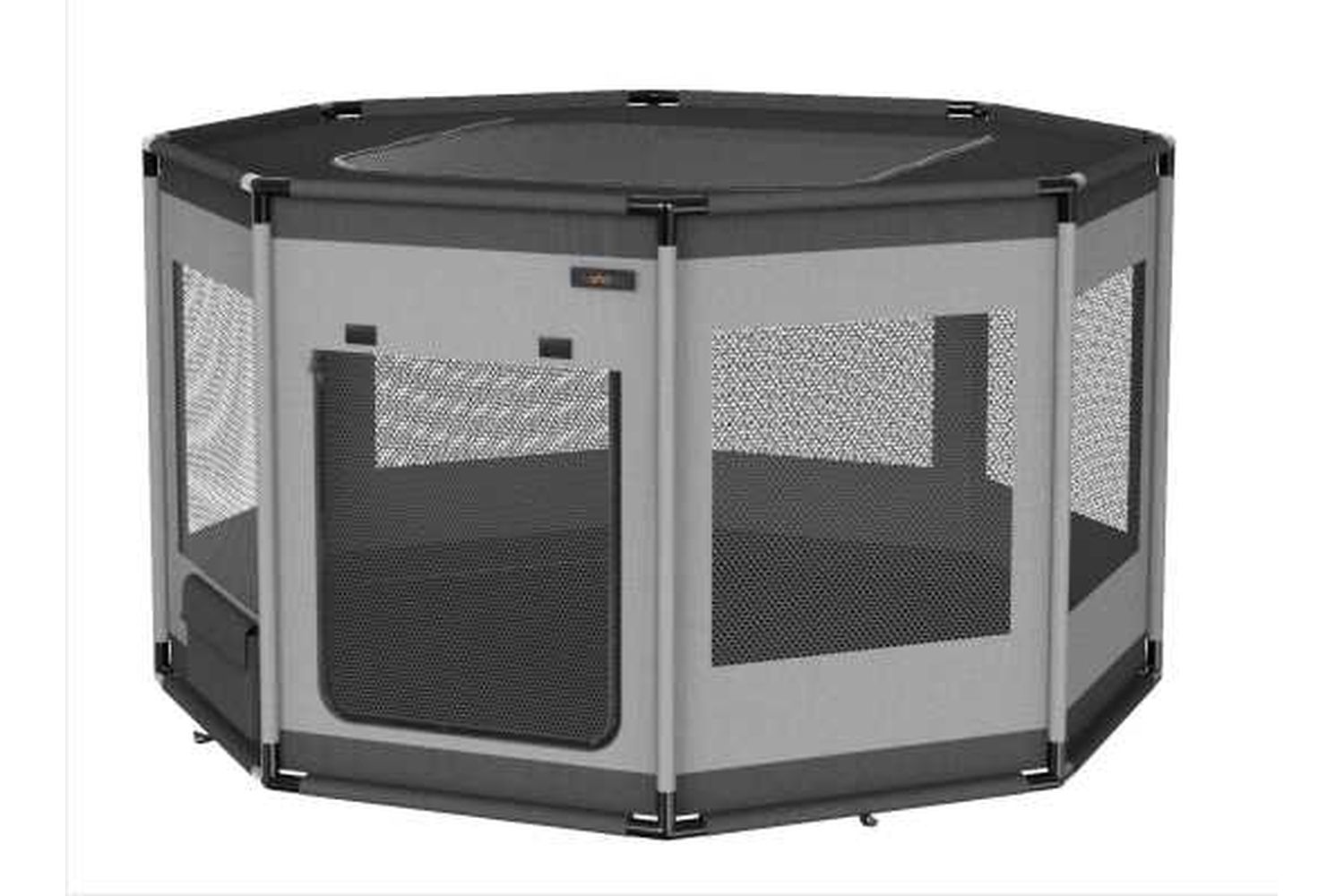 Feandrea Dog Playpen, Pdc003g01, Sturdy And Reliable Play Space For Pets, Vintage Inspired Apartment For Play And Rest