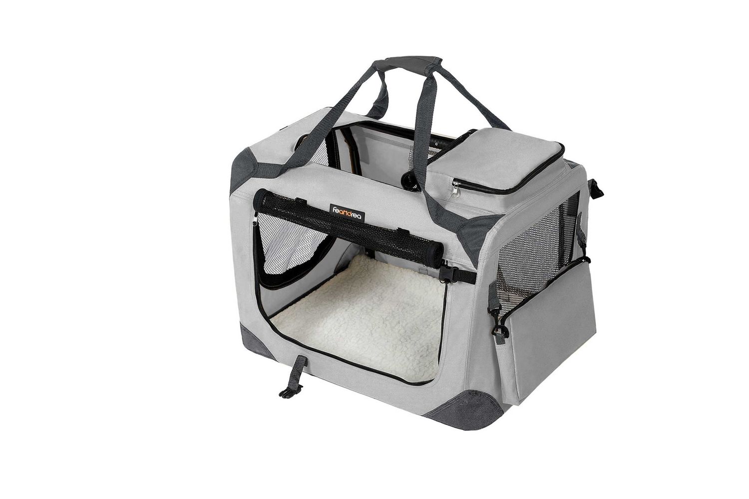 Feandrea Pdc060g02 Dog Kennel - Durable Vintage Pet Crate – Pet Sleep Crate For Maximum Comfort