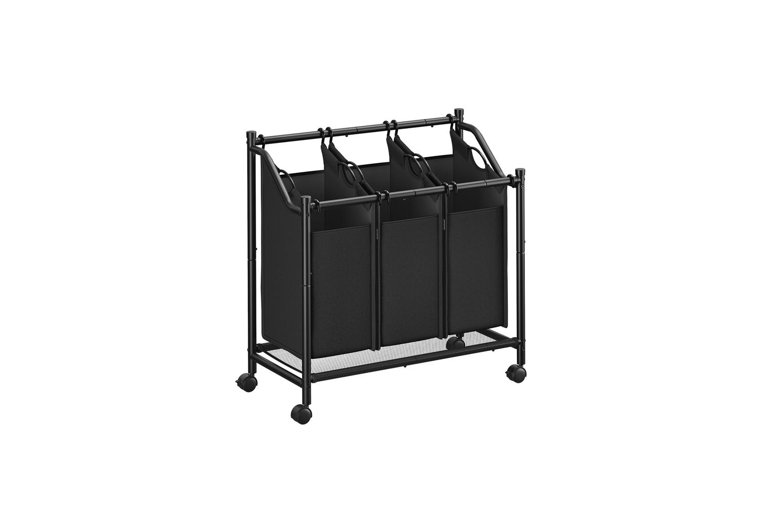 Songmics Rls102b01 Large Capacity Laundry Sorter With Removable Bags